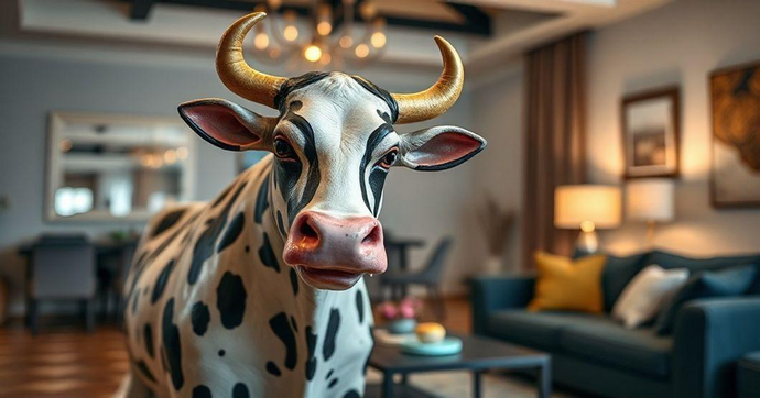 Decoração Criativa com Vacas de Estilo: Ideias Para Transformar Seu Espaço