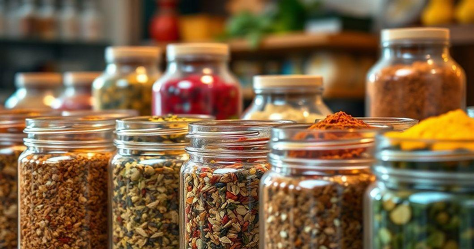 Embalagem Ideal para Temperos Secos: Dicas para Preservar o Sabor e Aromas das Receitas
