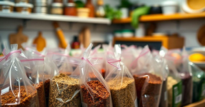 Embalagens Ideais para Temperos Secos: Como Preservar Aromas e Maximizar a Conservação na Cozinha