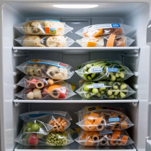 Vantagens dos Sacos para Armazenar Alimentos Congelados e Seu Impacto na Organização da Cozinha