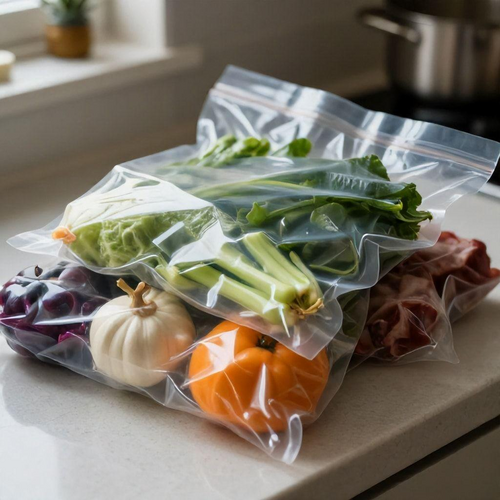 Benefícios dos Sacos para Congelar Alimentos a Vácuo no Armazenamento e Redução de Desperdício