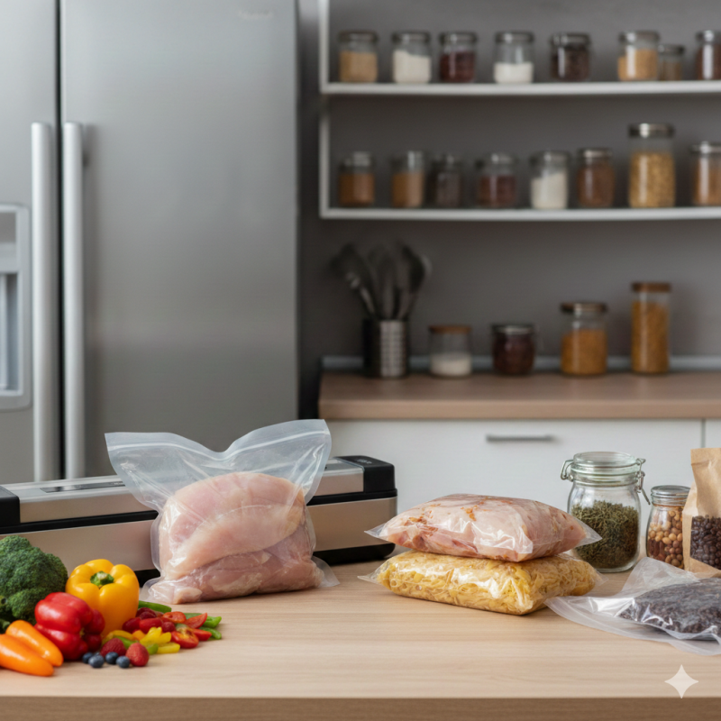 Como os Sacos a Vácuo Melhoram a Conservação dos Alimentos e Diminuem o Desperdício