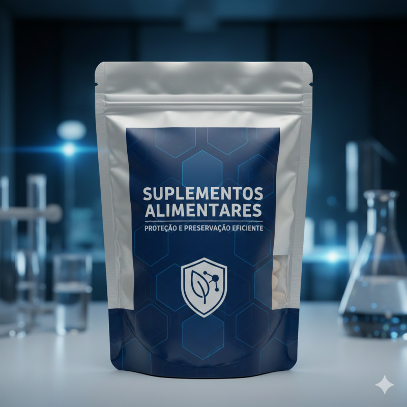 Embalagem Laminada: Proteção e Preservação Eficiente para Suplementos Alimentares