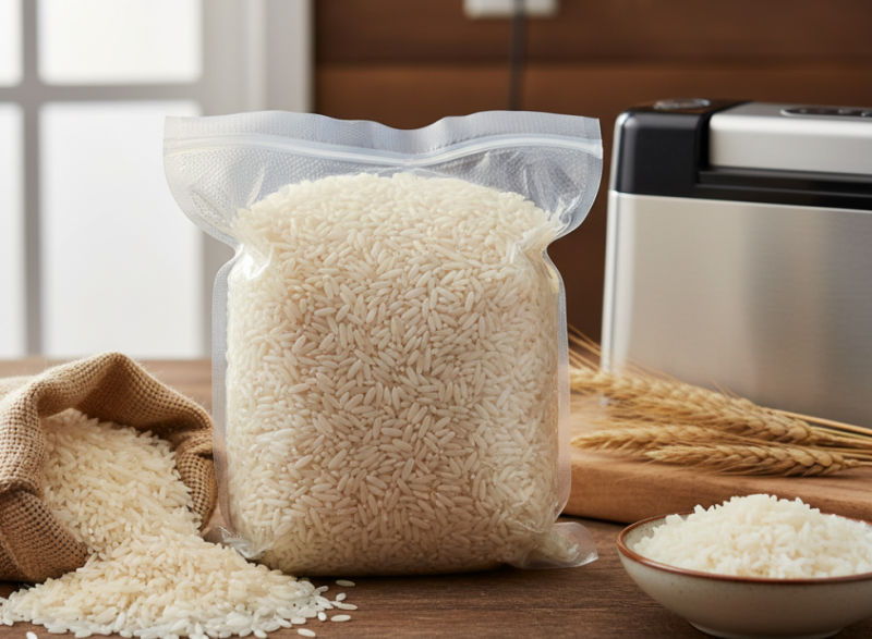 Embalagem a Vácuo para Arroz: Como Garantir Maior Durabilidade e Qualidade do Produto